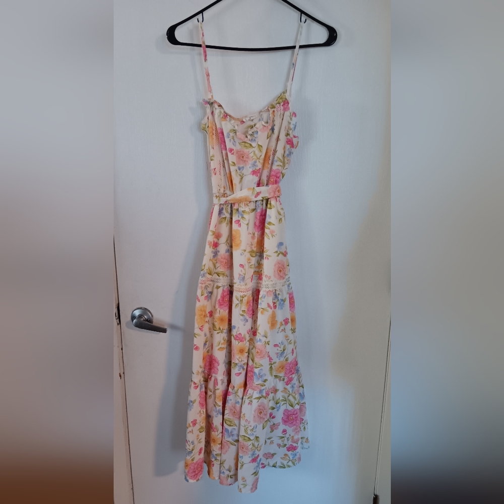 Summer floral dress